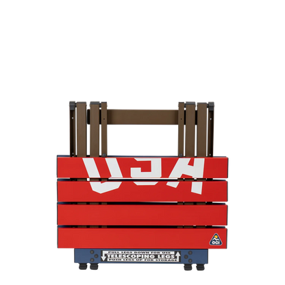 Compact Camp Table 20™ - USA Anniversary Deluxe - Tailgate Serve