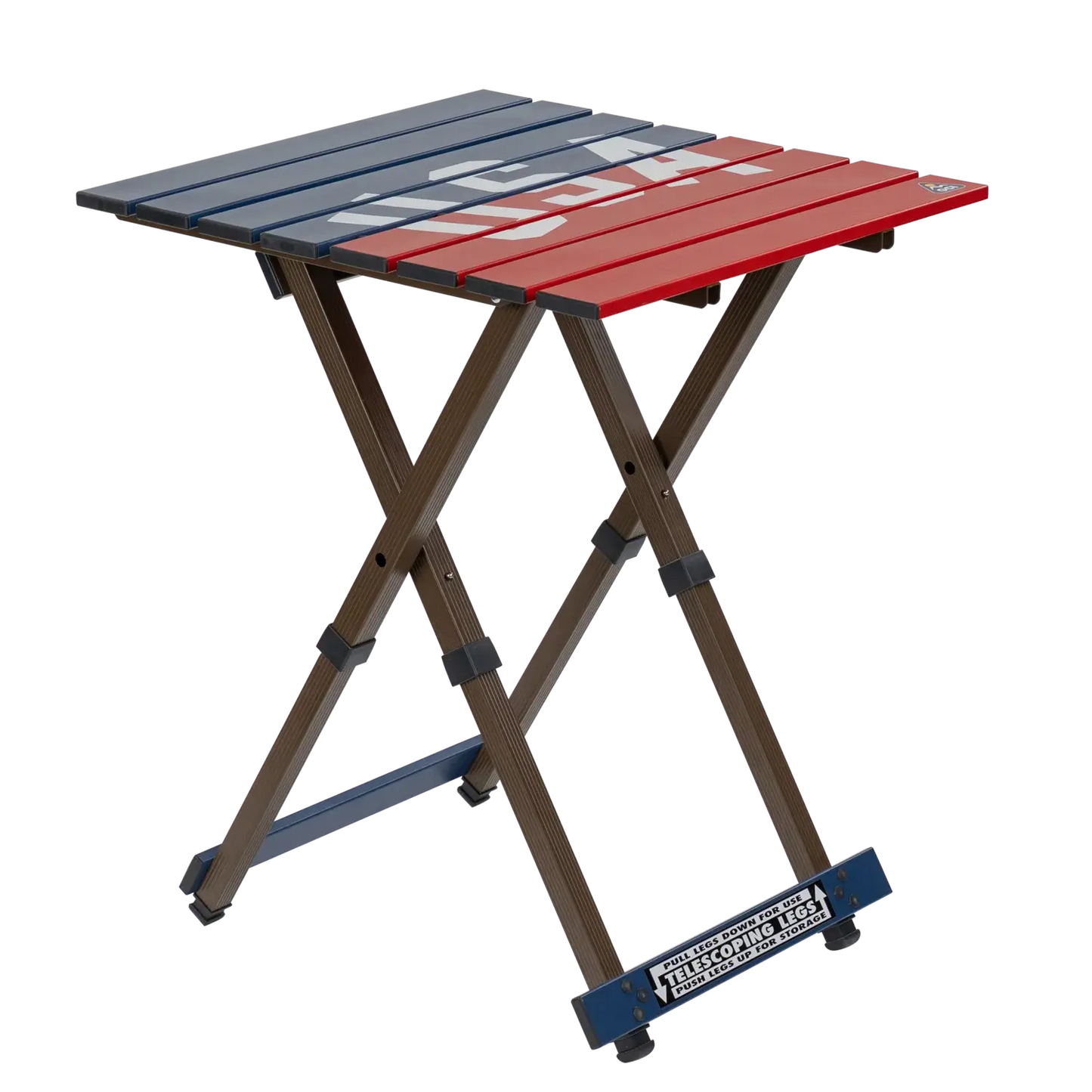 Compact Camp Table 20™ - USA Anniversary Deluxe - Tailgate Serve