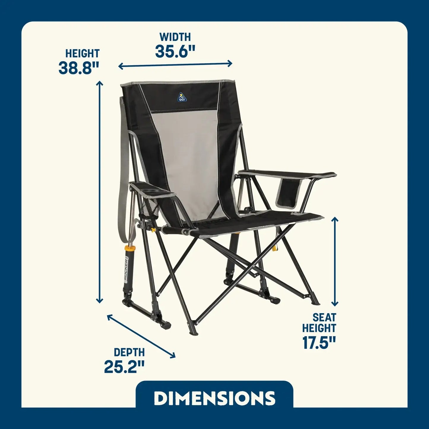 Comfort Pro Rocker™ - Trail Day Comfort