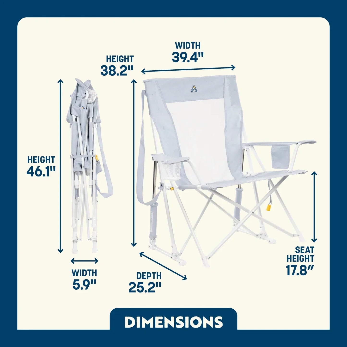 Comfort Pro Rocker XL™ - Travel Comfort