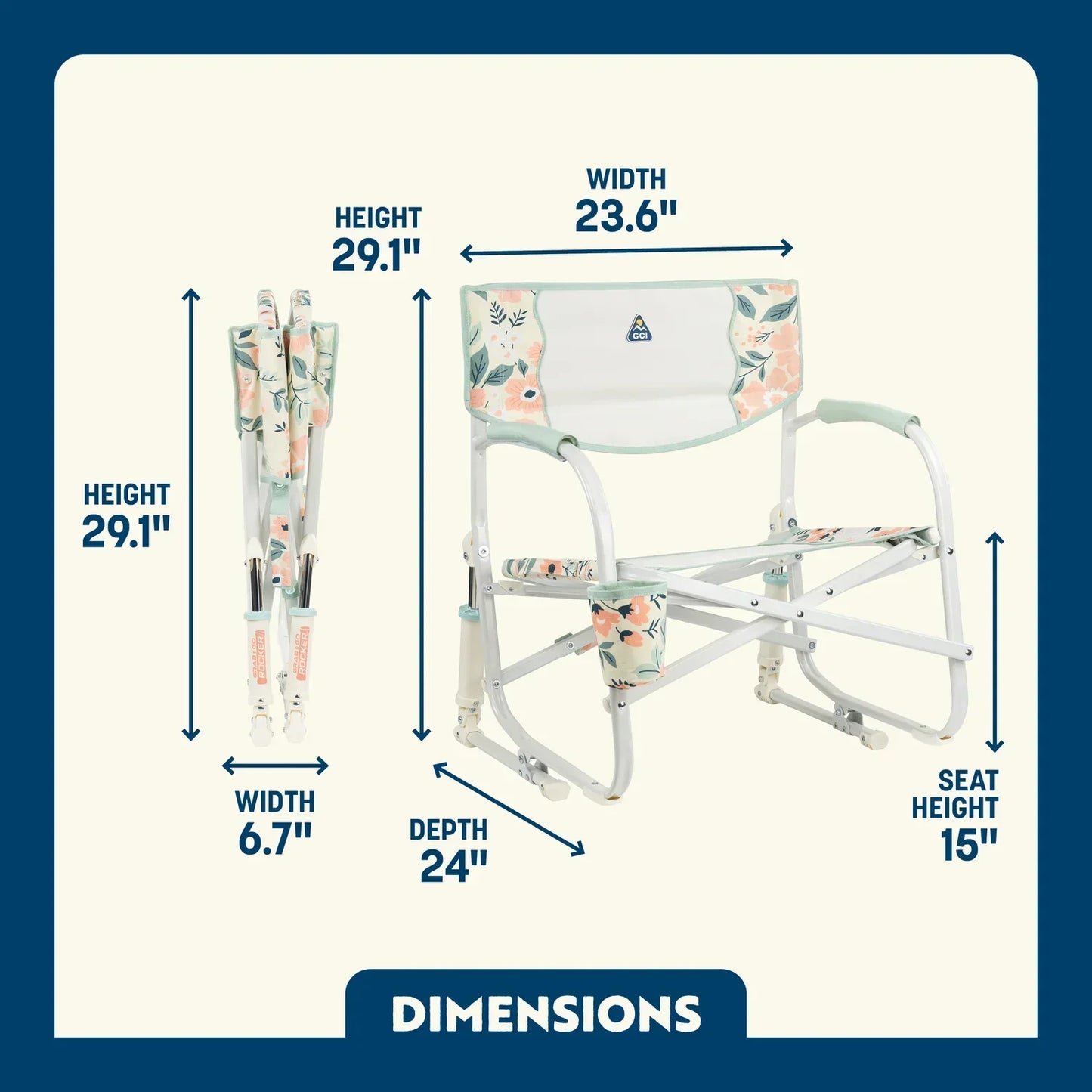 Grab & Go Rocker™ - Sunny Shore Fit