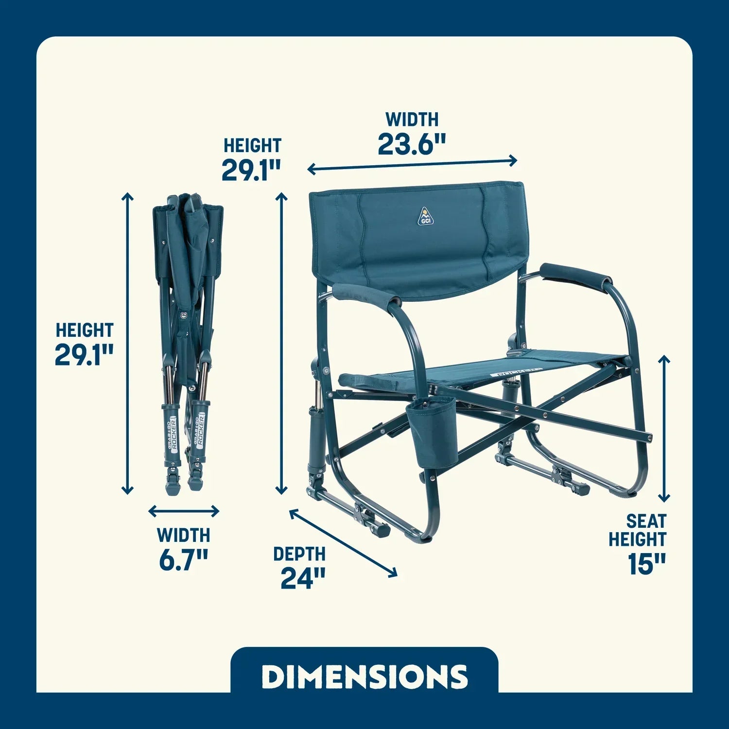 Grab & Go Rocker™ - Sunny Shore Fit