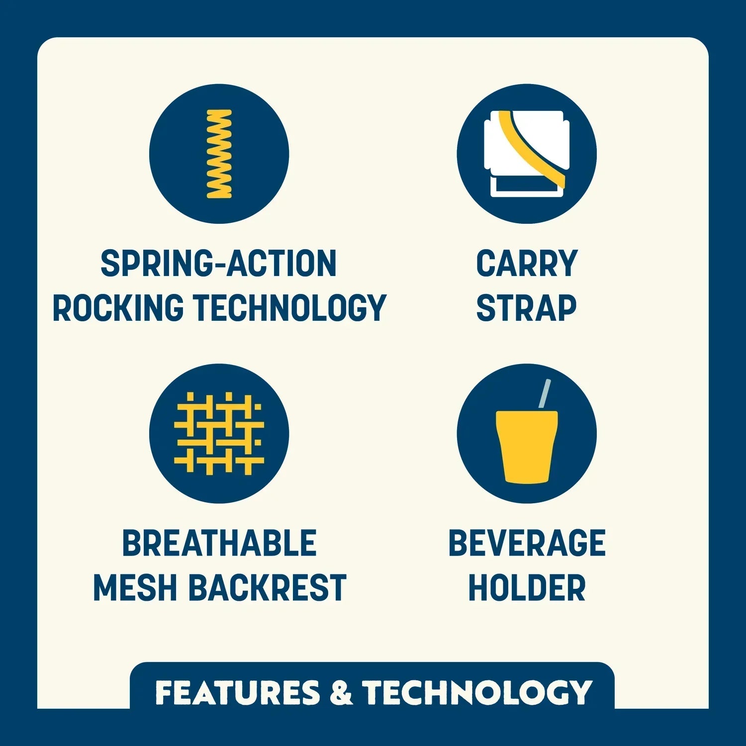 RoadTrip Rocker™ - NASCAR For Him - Weekend Tailgate