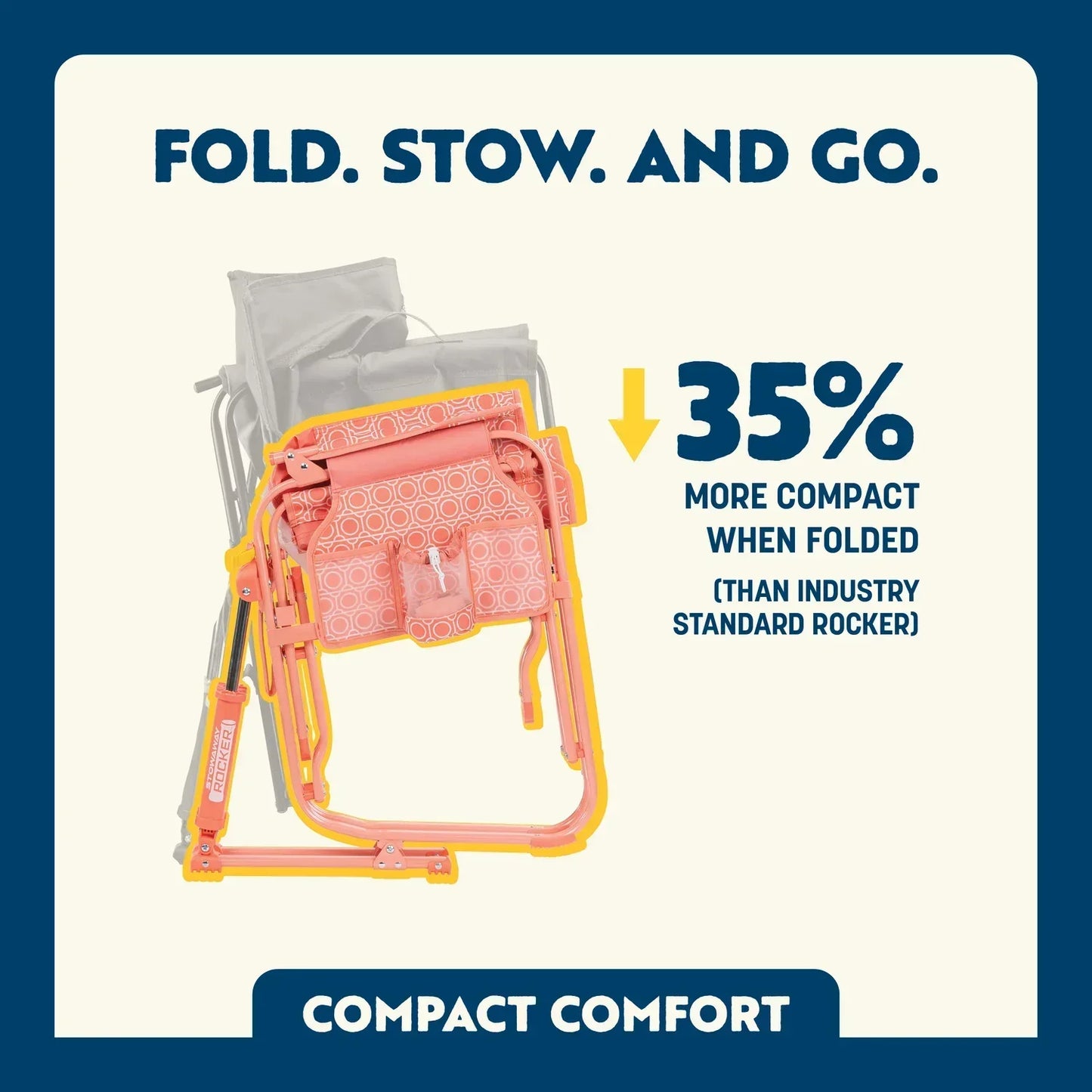 Stowaway Rocker™ - Outdoor Relax