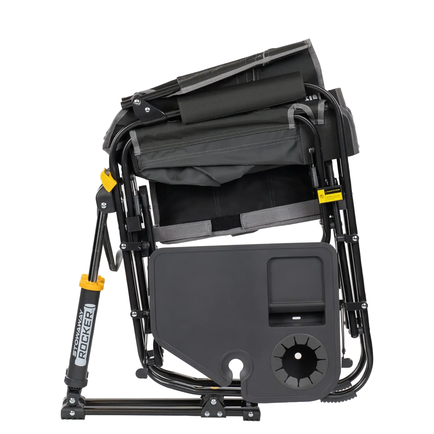 Stowaway Rocker™ with Side Table - Tailgate Prep