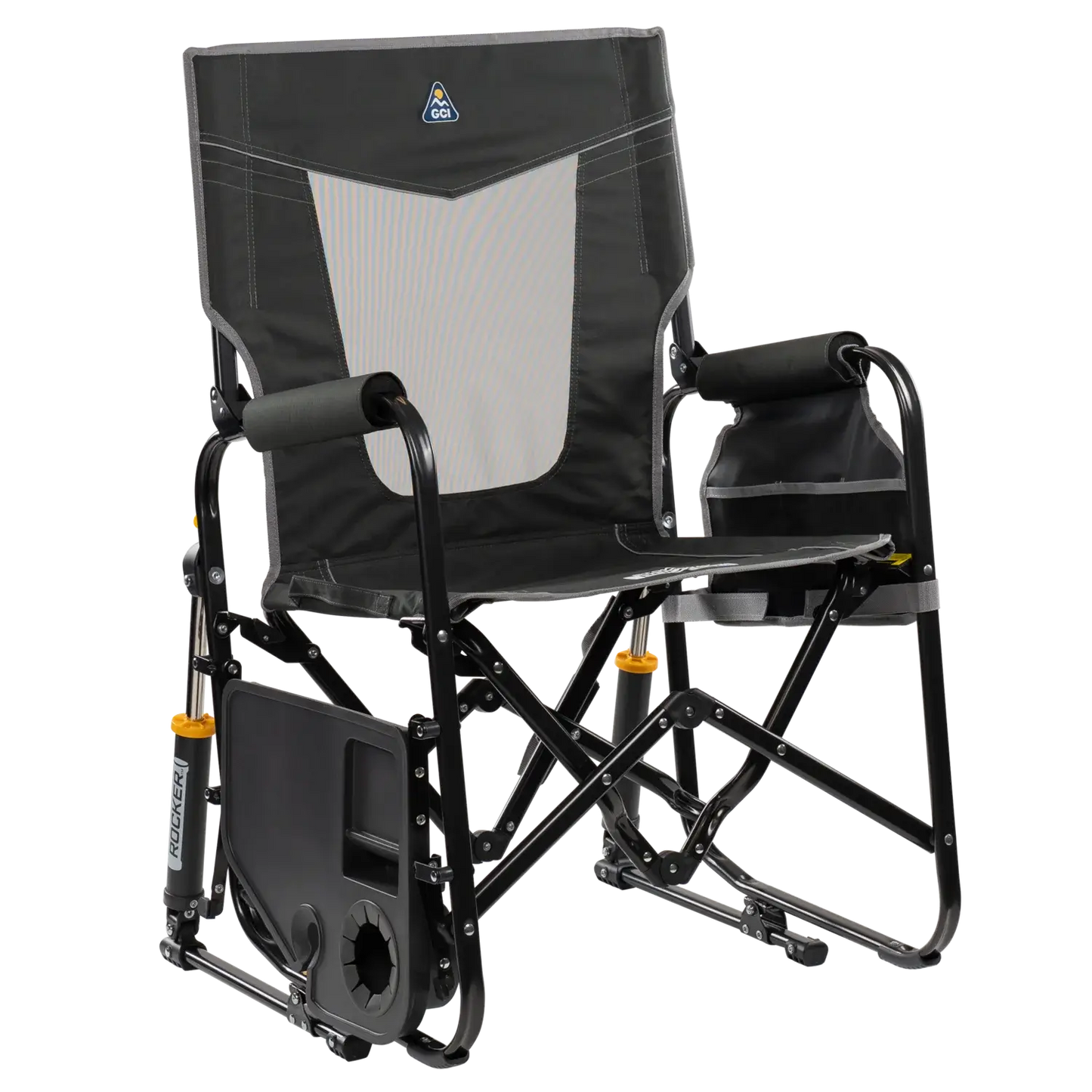 Stowaway Rocker™ with Side Table - Tailgate Prep