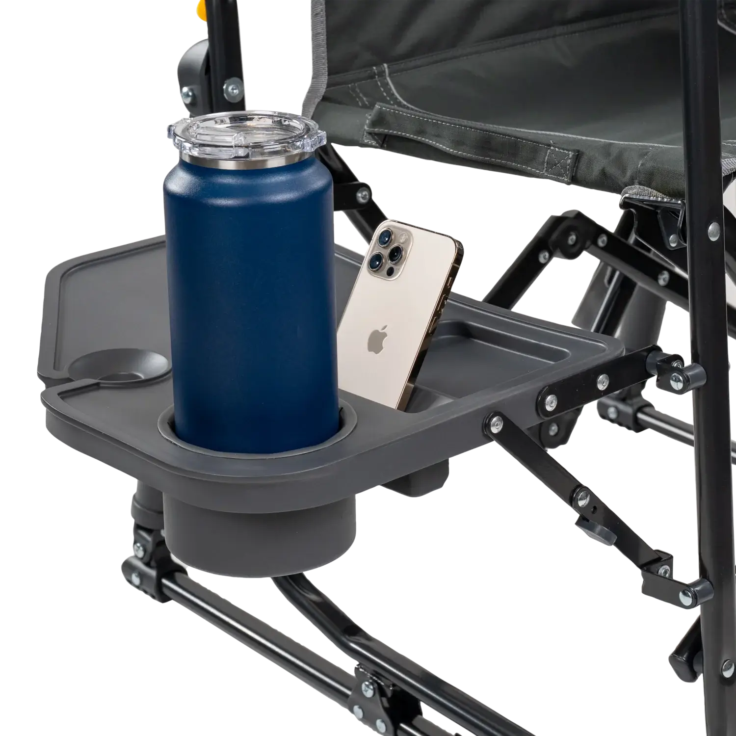 Stowaway Rocker™ with Side Table - Tailgate Prep