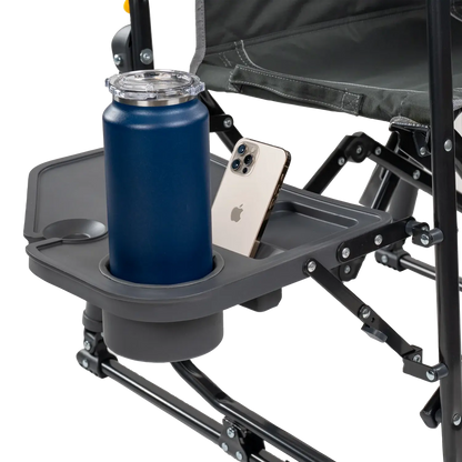 Stowaway Rocker™ with Side Table - Tailgate Prep