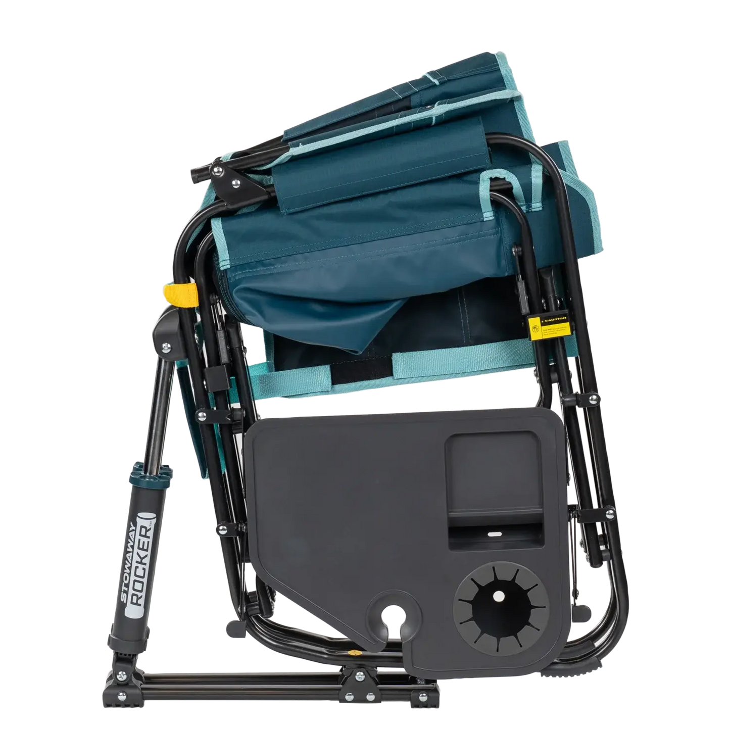 Stowaway Rocker™ with Side Table - Tailgate Prep