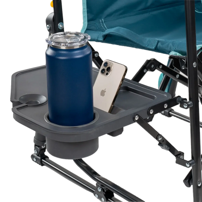 Stowaway Rocker™ with Side Table - Tailgate Prep